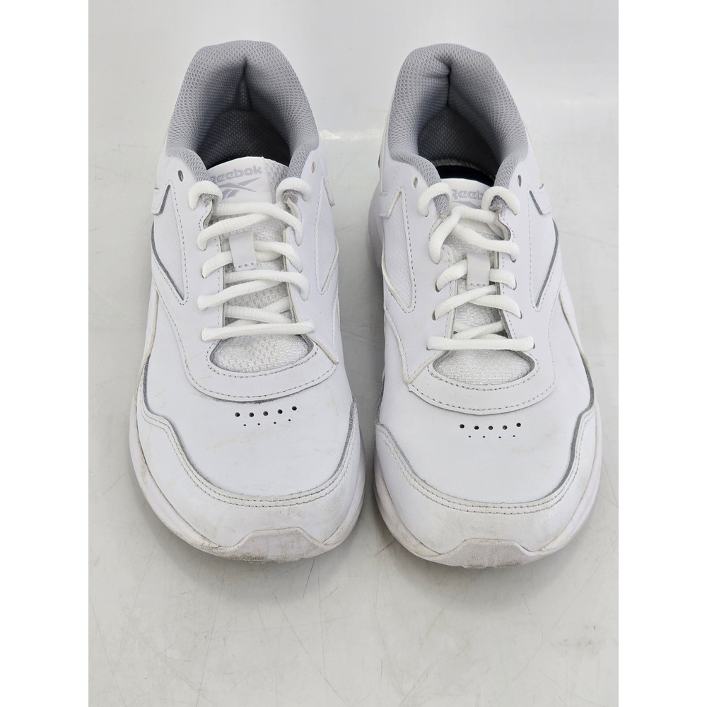 Reebok Walk Ultra 7 DMX MAX Women Size 8 White Walking Sneakers - Good